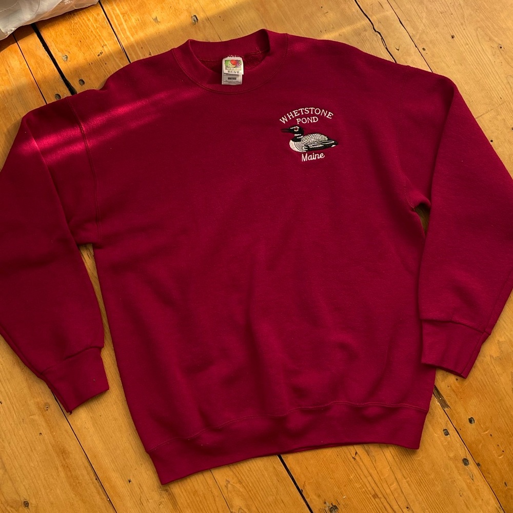 Vintage Maine Loon Crewneck Sweatshirt